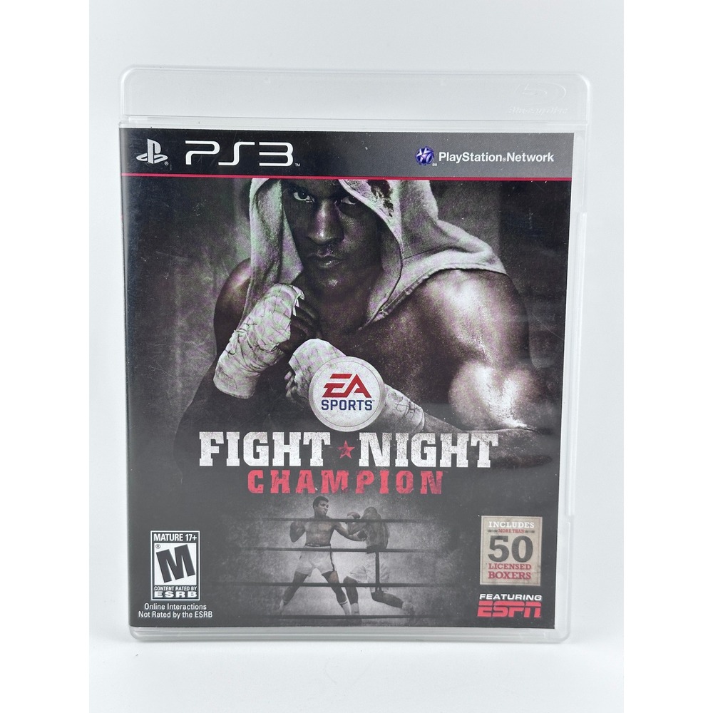 Fight Night Champion PS3 Game PlayStation‎ 3 Complete Boxing EA Sports